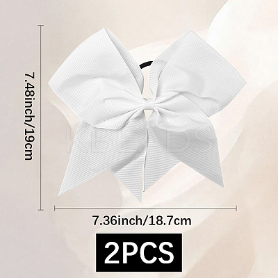 2Pcs Rubber Hair Ties MRMJ-SC0001-49H-1