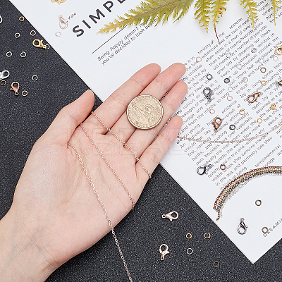 DIY Necklace Making Kits DIY-AR0001-49-1