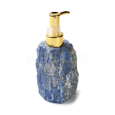 Raw Natural Lapis Lazuli Pump Press Bottles G-B131-02A-1