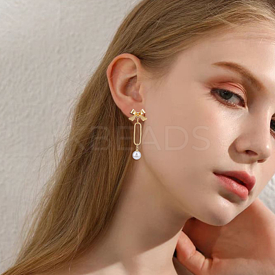 Brass Stud Earring Findings & Open Jump Rings KK-HS0001-79-1