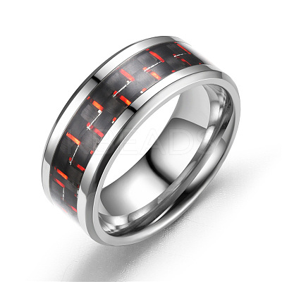 201 Stainless Steel Finger Rings for Couple FS-WG1136E-14-1