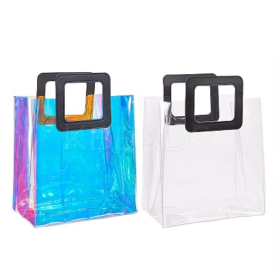 2 Colors PVC Laser Transparent Bag ABAG-SZ0001-06B-1