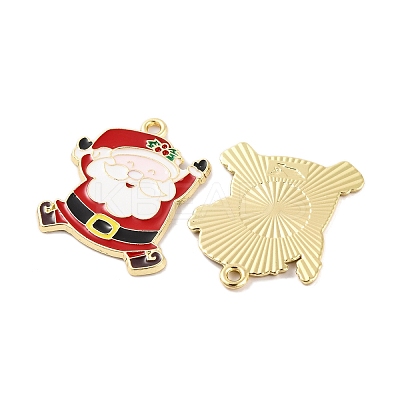 Christmas Theme Rack Plating Alloy Pendants FIND-M020-04G-02-1
