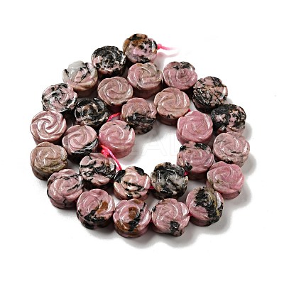 Natural Rhodonite Beads Strands G-D475-01L-1