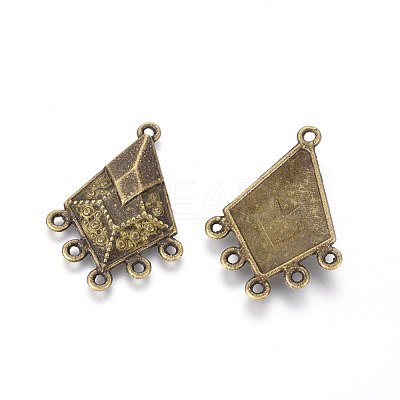 Tibetan Style Alloy Chandelier Components Links TIBE-G014-02AB-NF-1