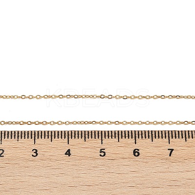 304 Stainless Steel Cable Chain Necklaces LS-NJEW-M151-24G-1