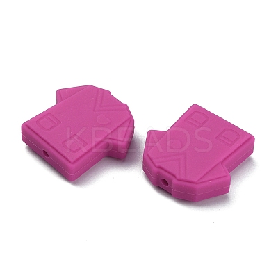 Food Grade Eco-Friendly Silicone Beads LS-FIND-WH0125-18D-1