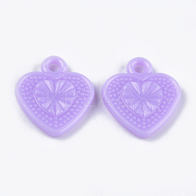 Opaque Acrylic Pendants MACR-S296-89-1