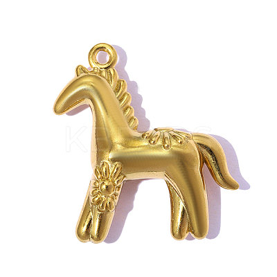 304 Stainless Steel Pendants STAS-OY015-24G-1