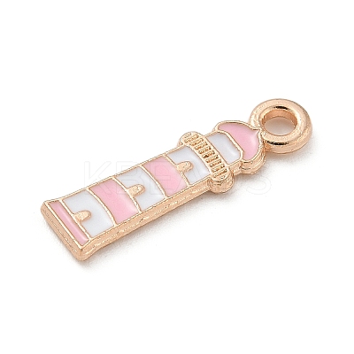 Alloy Enamel Pendants ENAM-A008-15KCG-01-1