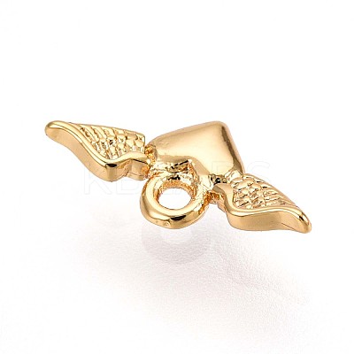 Brass Pendants KK-T075-17G-1