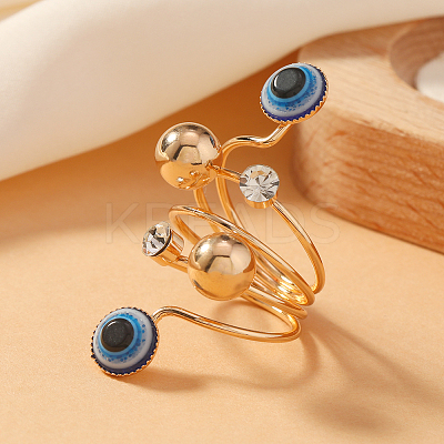 Fashionable Lady's Evil Eye Ring VX9344-1