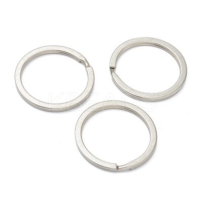 Tarnish Resistant 304 Stainless Steel Keychain Clasp Findings STAS-B012-02C-P-1