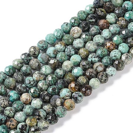 Natural African Turquoise(Jasper) Beads Strands LS-G-N342-29B-1
