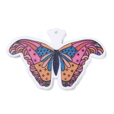 Opaque Resin Pendants CRES-D012-04A-1