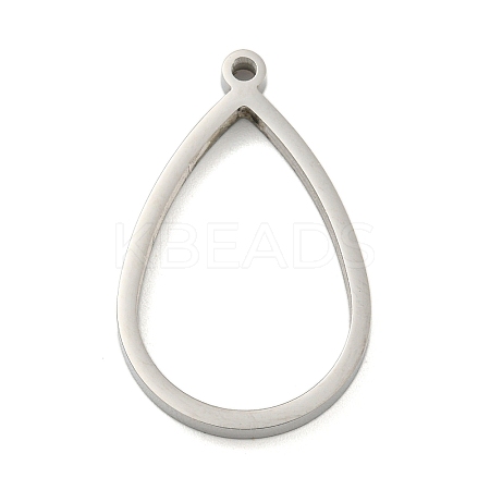 Non-Tarnish 304 Stainless Steel Laser Cut Pendants STAS-U009-05A-P-1