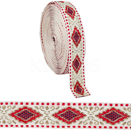 10Yards Embroidery Polyester Ribbons OCOR-GF0004-85B-1