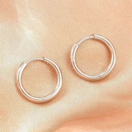 Brass Huggie Hoop Earrings Earrings KK-CBA8A92-03P-1