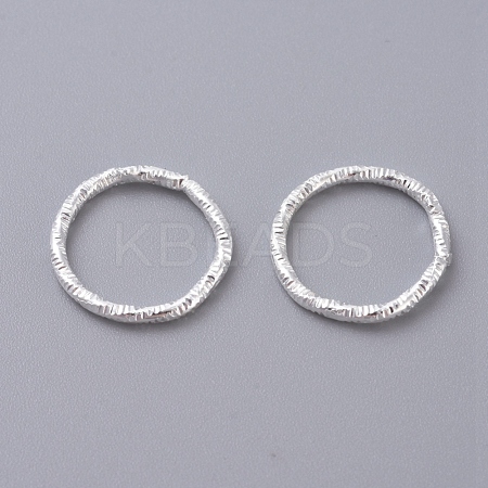 Iron Textured Jump Rings IFIN-D086-03-S-1