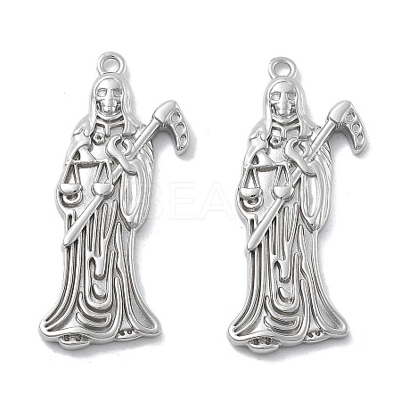 304 Stainless Steel Pendants STAS-Z121-27P-1