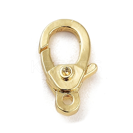 Zinc Alloy Lobster Claw Clasps LS-PALLOY-O003-02B-1