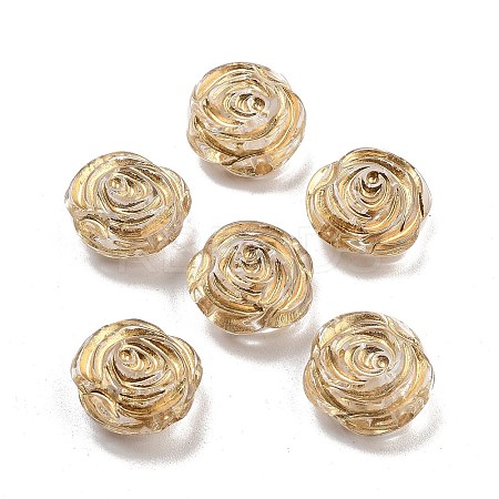 Plating Acrylic Beads X-OACR-Q084-16A-1