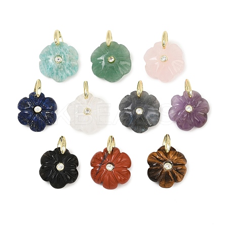 Natural Gemstone Pendants GG-NH0016-01G-1