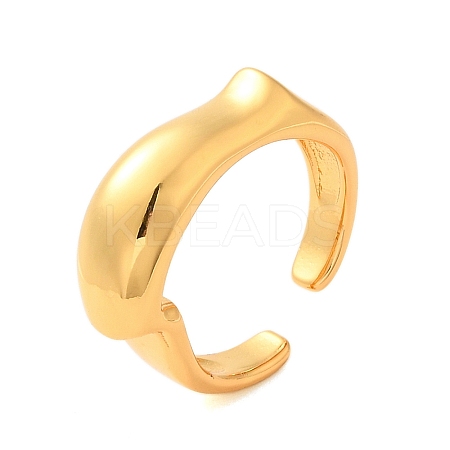 304 Stainless Steel Open Cuff Rings RJEW-K261-01E-G-1