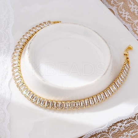 Cubic Zirconia Classic Tennis Bracelet LS-ZIRC-S067-073H-NF-1