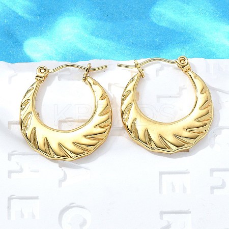 304 Stainless Steel Hoop Earrings for Women EJEW-L296-079G-1
