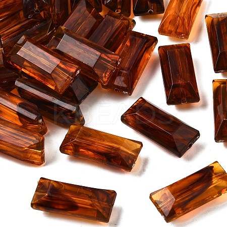 Transparent Acrylic Beads MACR-K359-45F-1