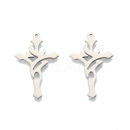 Non-Tarnish 201 Stainless Steel Pendants STAS-N098-097P-1