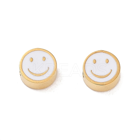 Ion Plating(IP) 304 Stainless Steel Enamel Beads STAS-I309-12A-1