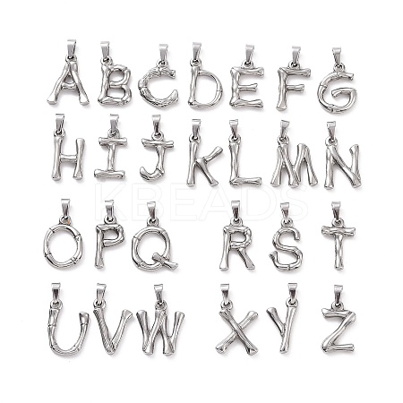 Non-Tarnish 304 Stainless Steel Pendants STAS-F235-01P-1