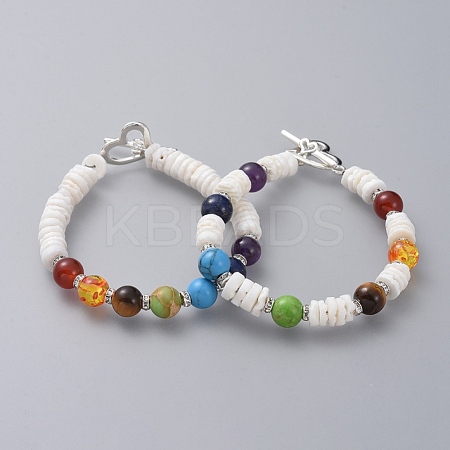 Beaded Bracelet Sets BJEW-JB04744-1