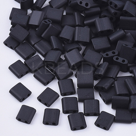 FGB 2-Hole Glass Seed Beads LS-X-SEED-S031-L-049F-1