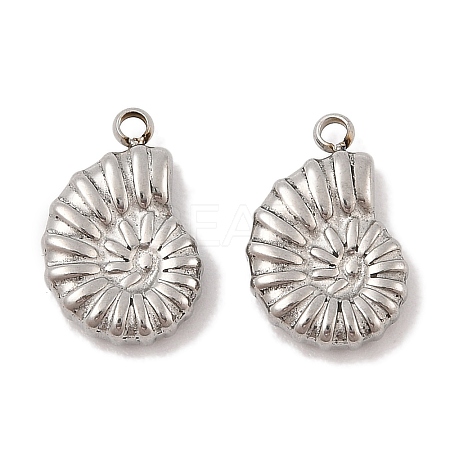 Anti-Tarnish 304 Stainless Steel Pendants STAS-S131-14P-1