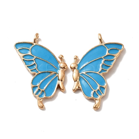Alloy Enamel Pendants ENAM-E570-01KCG-04-1