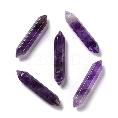 Natural Amethyst No Hole Healing Stones LS-G-G760-J08-1
