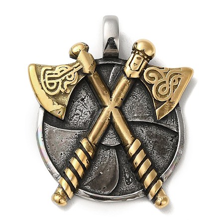 Viking 304 Stainless Steel Pendants LS-STAS-Z059-10AS-1