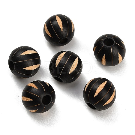 Schima Wood European Beads WD-CBA7A54-01B-1