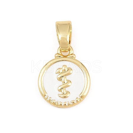 Brass Charms KK-E798-01D-G-1