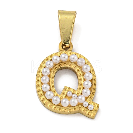 Ion Plating(IP) 304 Stainless Steel Pendants STAS-U024-01Q-1