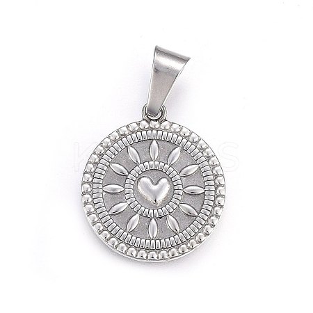 Non-Tarnish 304 Stainless Steel Pendants LS-STAS-P211-28P-1