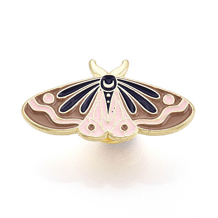 Alloy Enamel Brooches JEWB-P006-B02-1