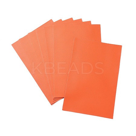 Imitation Leather Fabric Sheets DIY-D025-E12-1