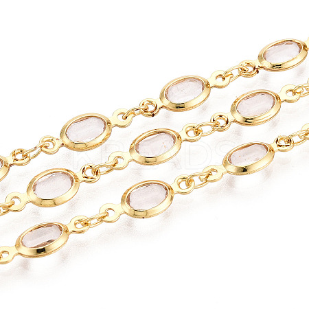 Brass Oval Link Chains CHC-N023-04A-G-1