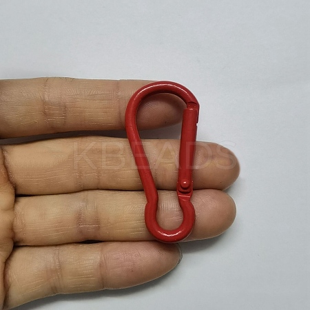 Spray Painted Iron Rock Climbing Carabiners PURS-PW0001-627D-1