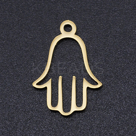 201 Stainless Steel Laser Cut Pendants STAS-S105-T922-2-1