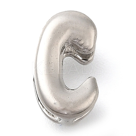 304 Stainless Steel Slide Charms STAS-B075-37P-C-1